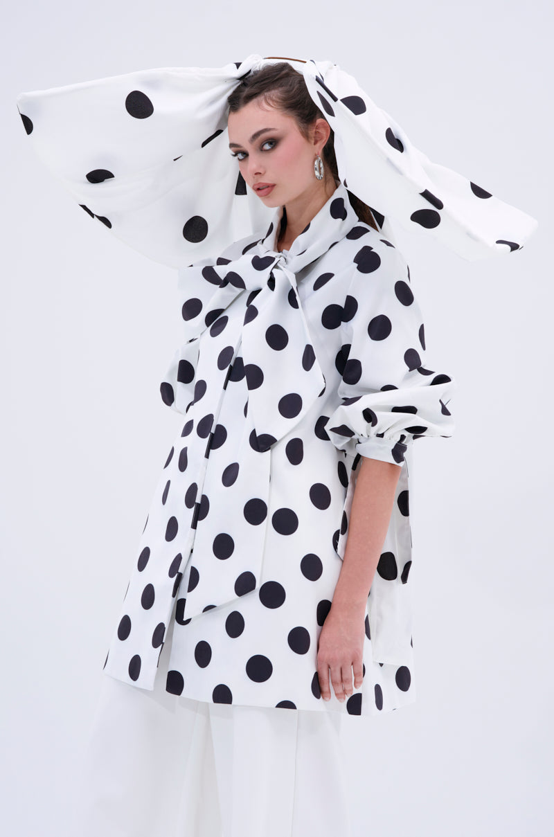 POLKA DOT IT HAIR BOW
