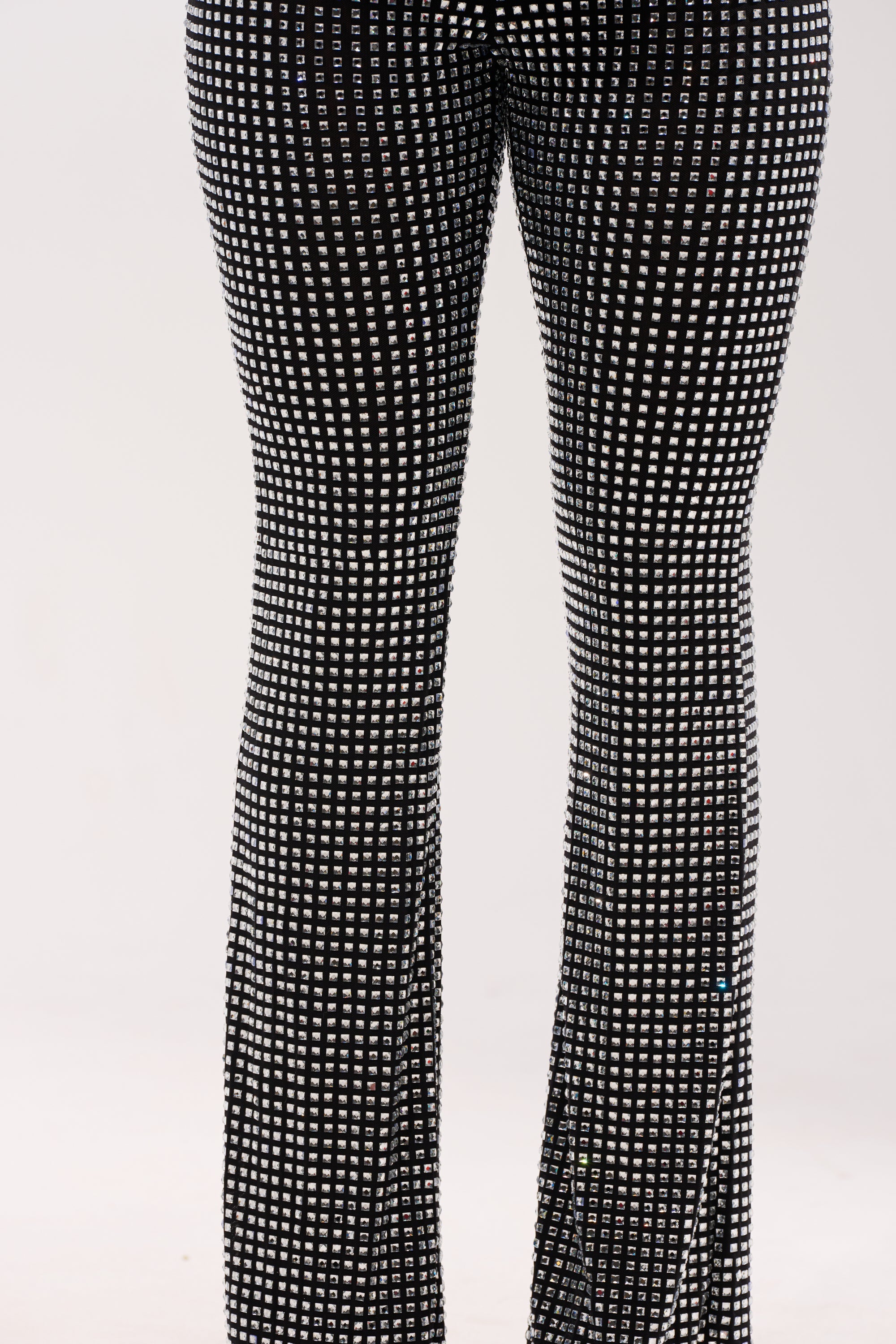 ALL EYES ON ME RHINESTONE FLARE TROUSER