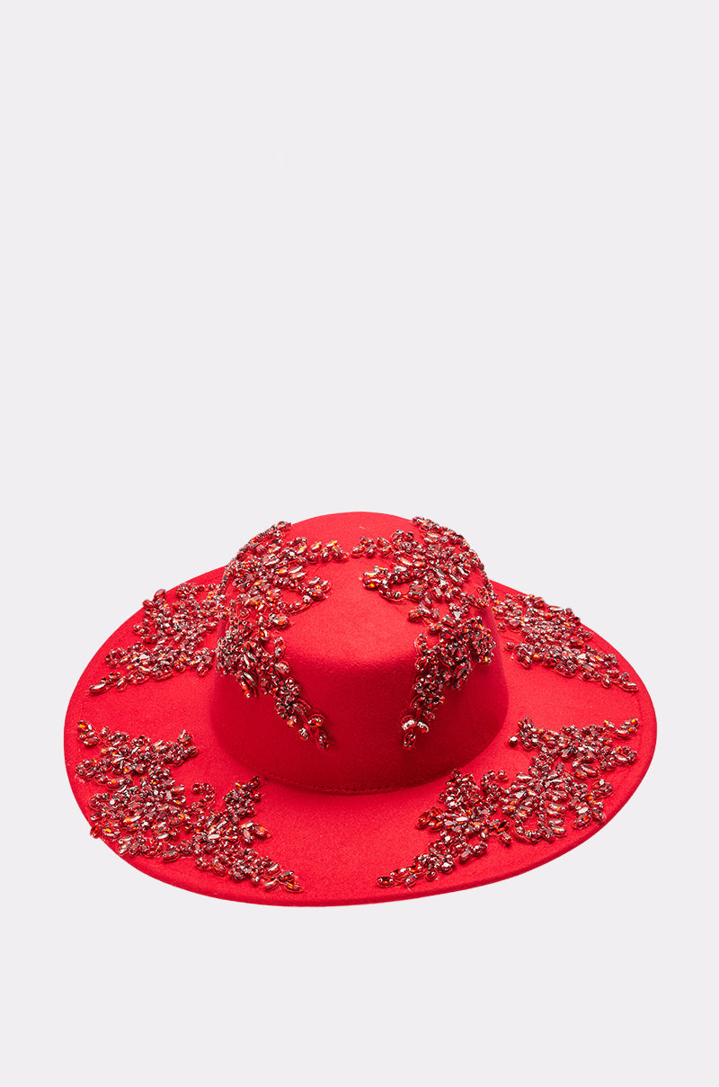 TALK OF THE TOWN BRIM HAT