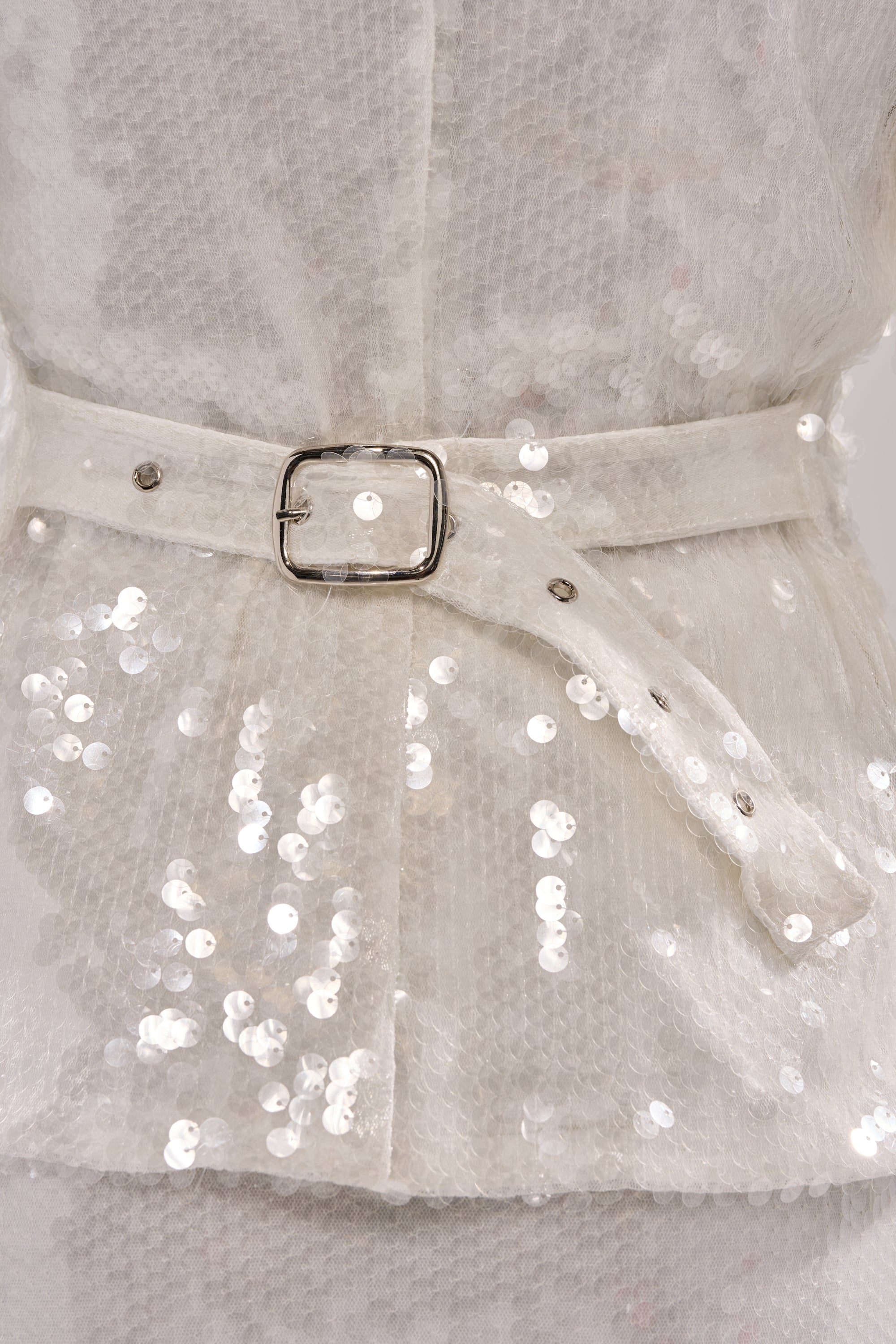 YOU AND ME BABY SEQUIN BUTTON DOWN