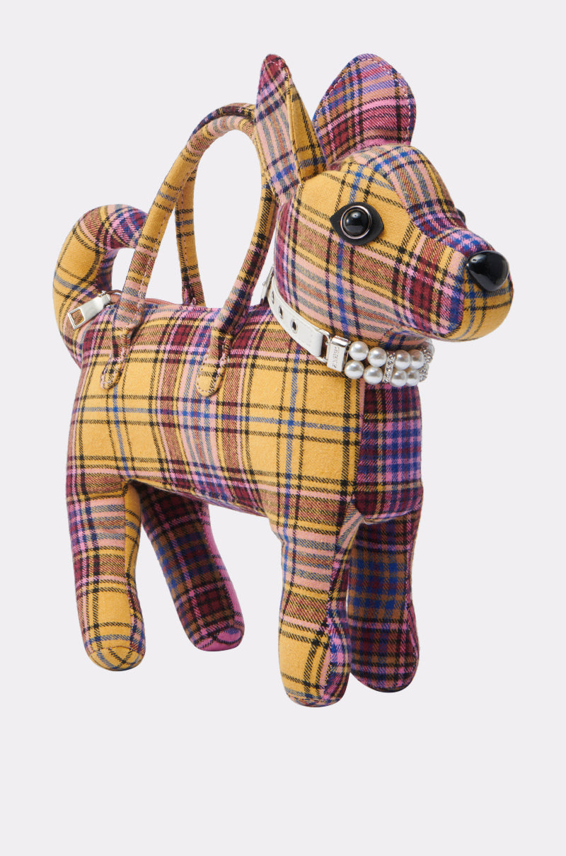 TOO POSH PLAID BAG