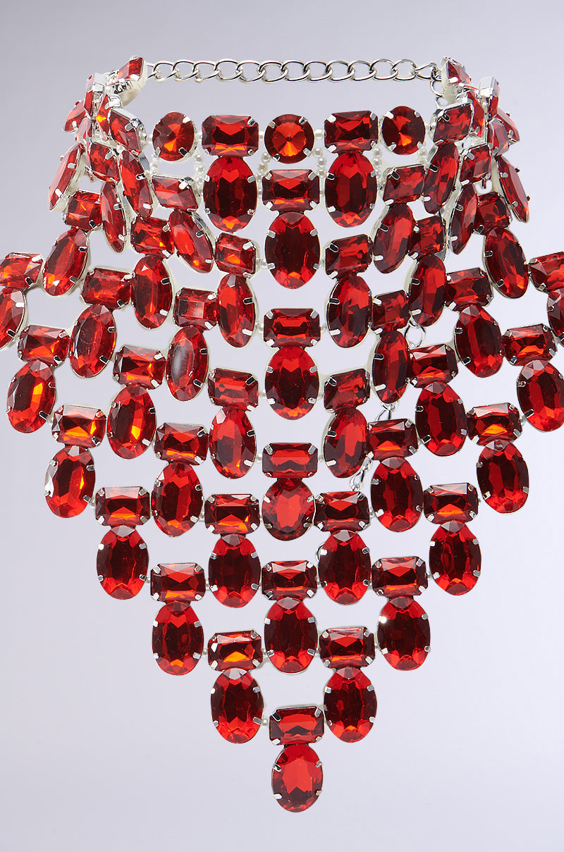 ATTRACTING WEALTH STATEMENT NECKLACE