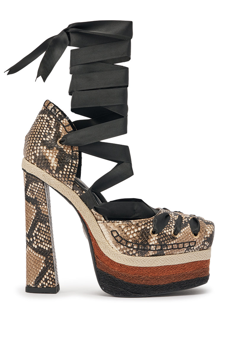 AZALEA WANG FONTEYN SNAKE PLATFORM PUMP
