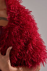 GET CRAZY SHAGGY FAUX FUR SCARF