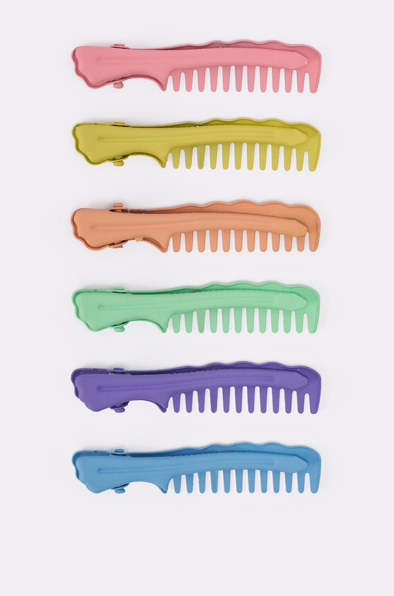 COMB HERE HAIR CLIP SET
