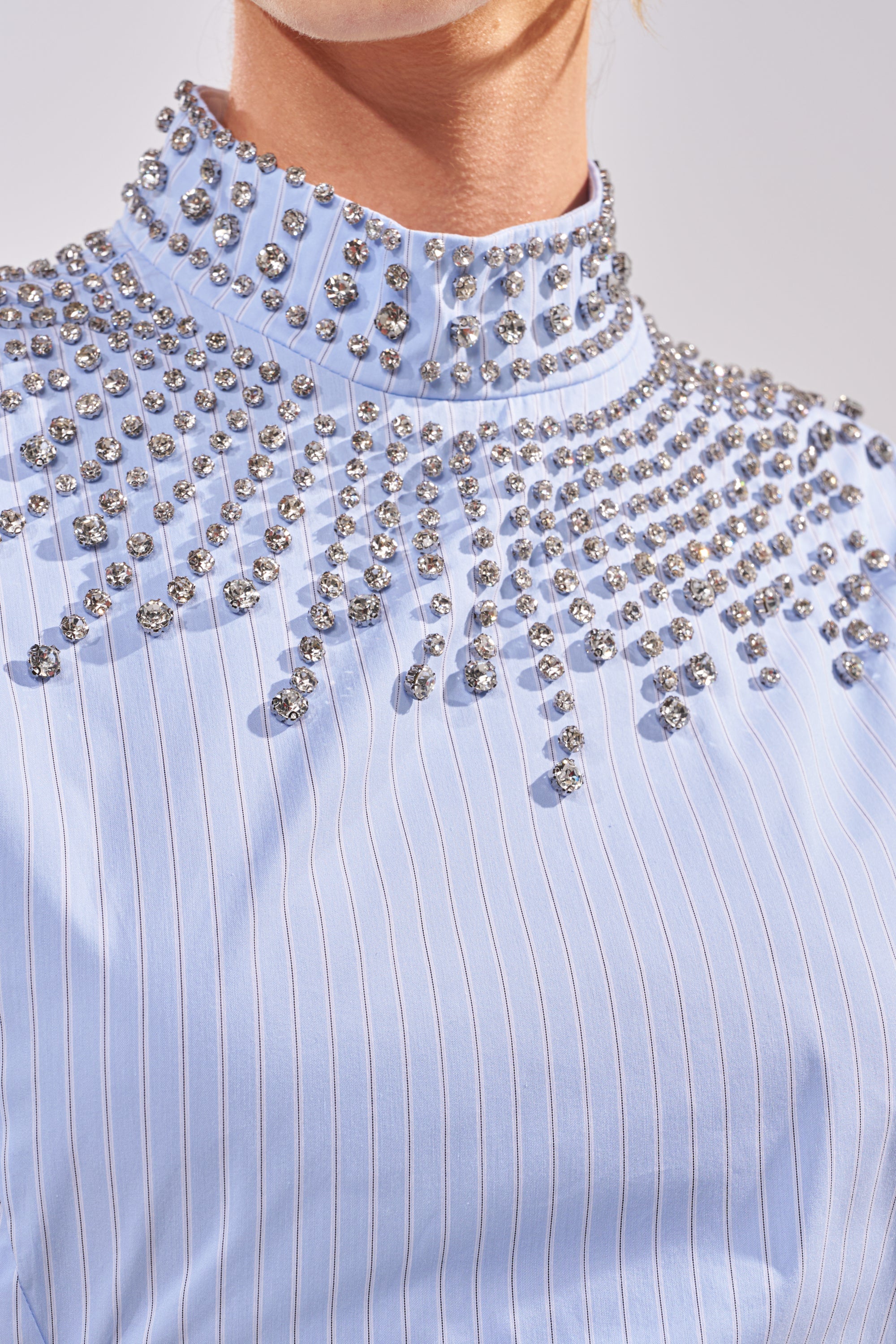 STAR OF THE NIGHT POPLIN BLOUSE
