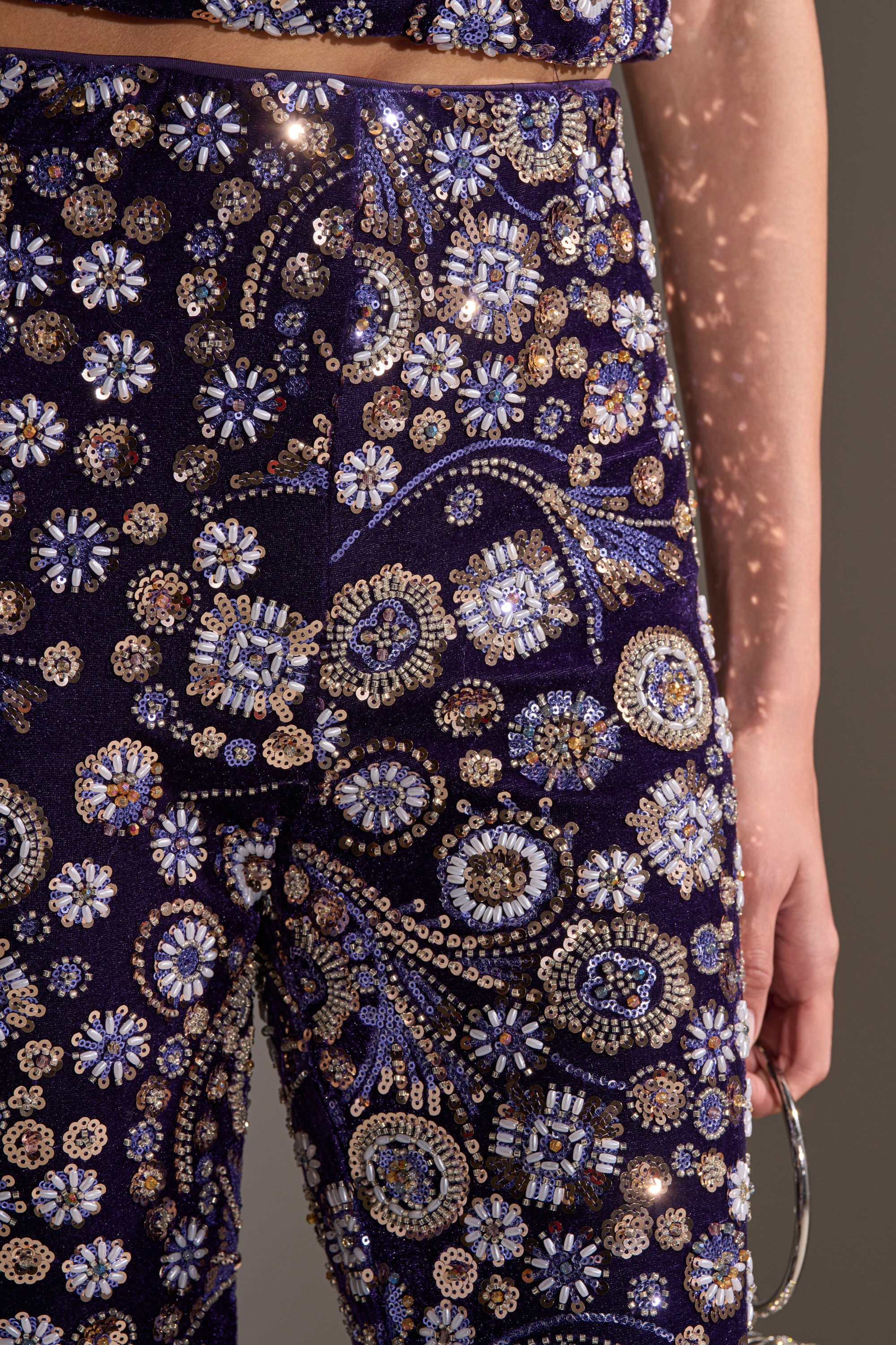 QUEEN OF EVERYTHING RHINESTONE TROUSER