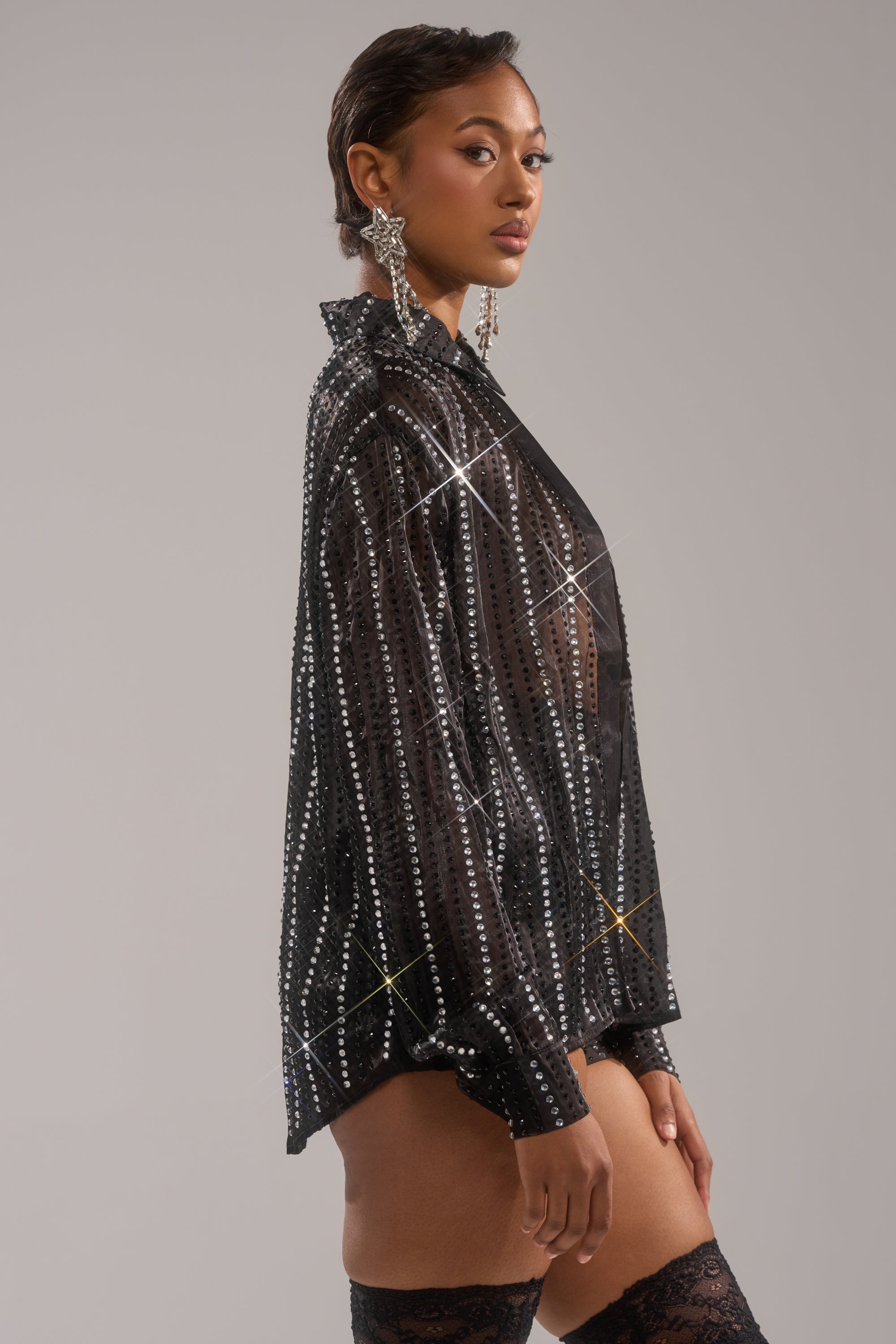 DANCE THE NIGHT AWAY BUTTON DOWN