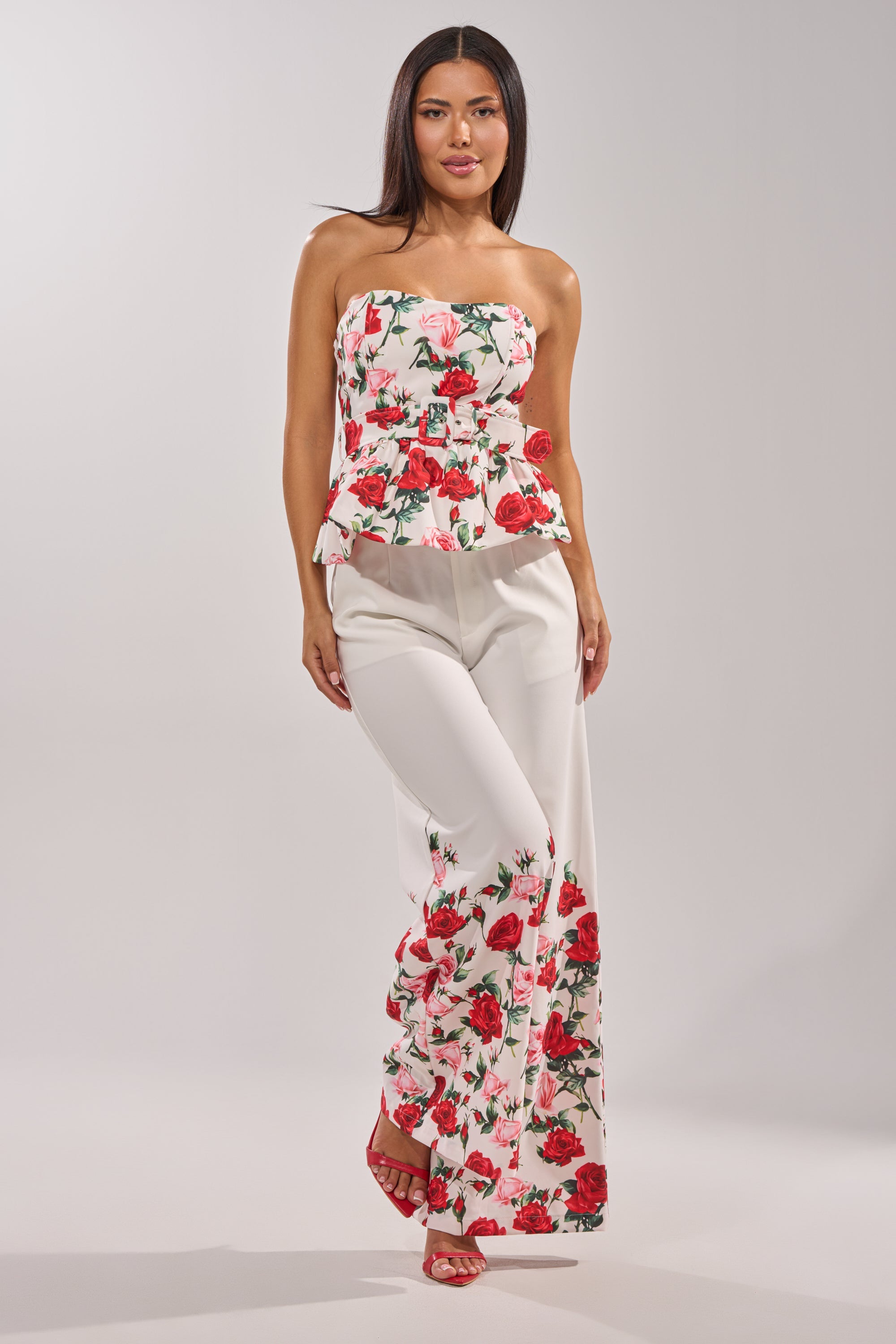 FULL BLOOM FLORAL TROUSER