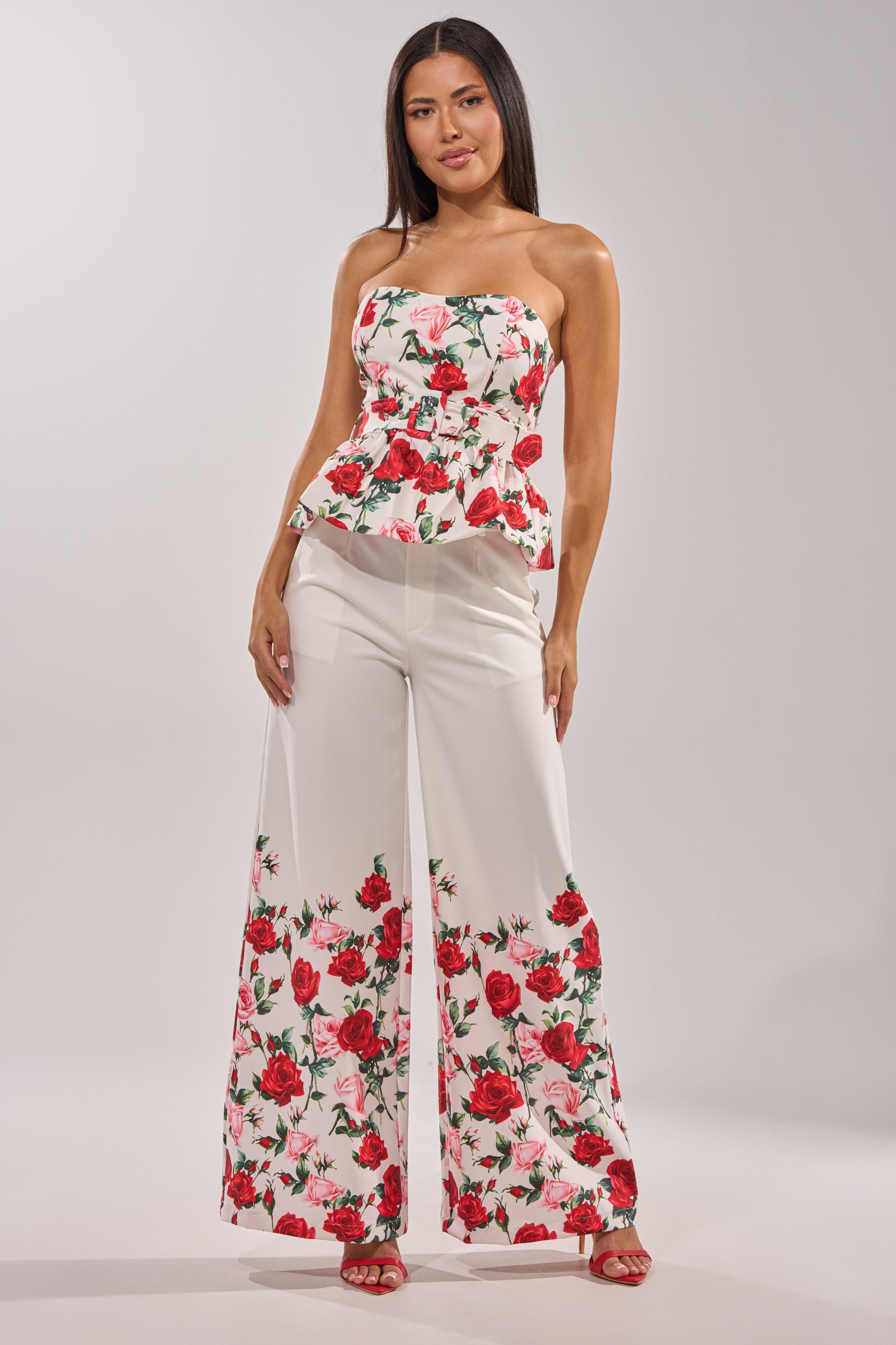 FULL BLOOM FLORAL CORSET