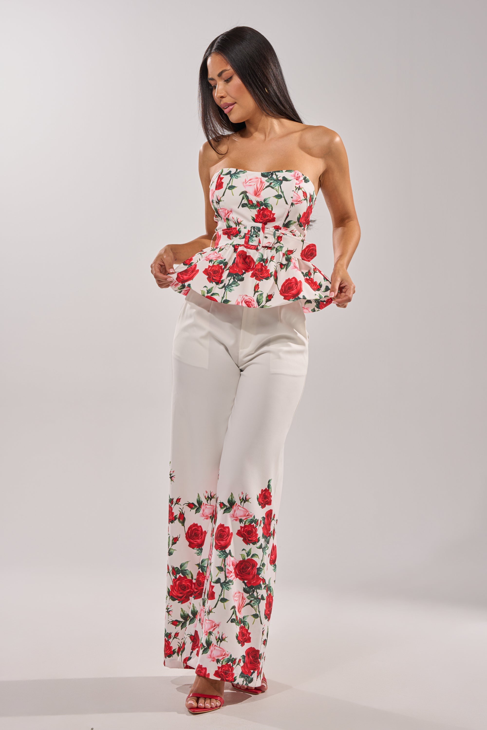 FULL BLOOM FLORAL CORSET