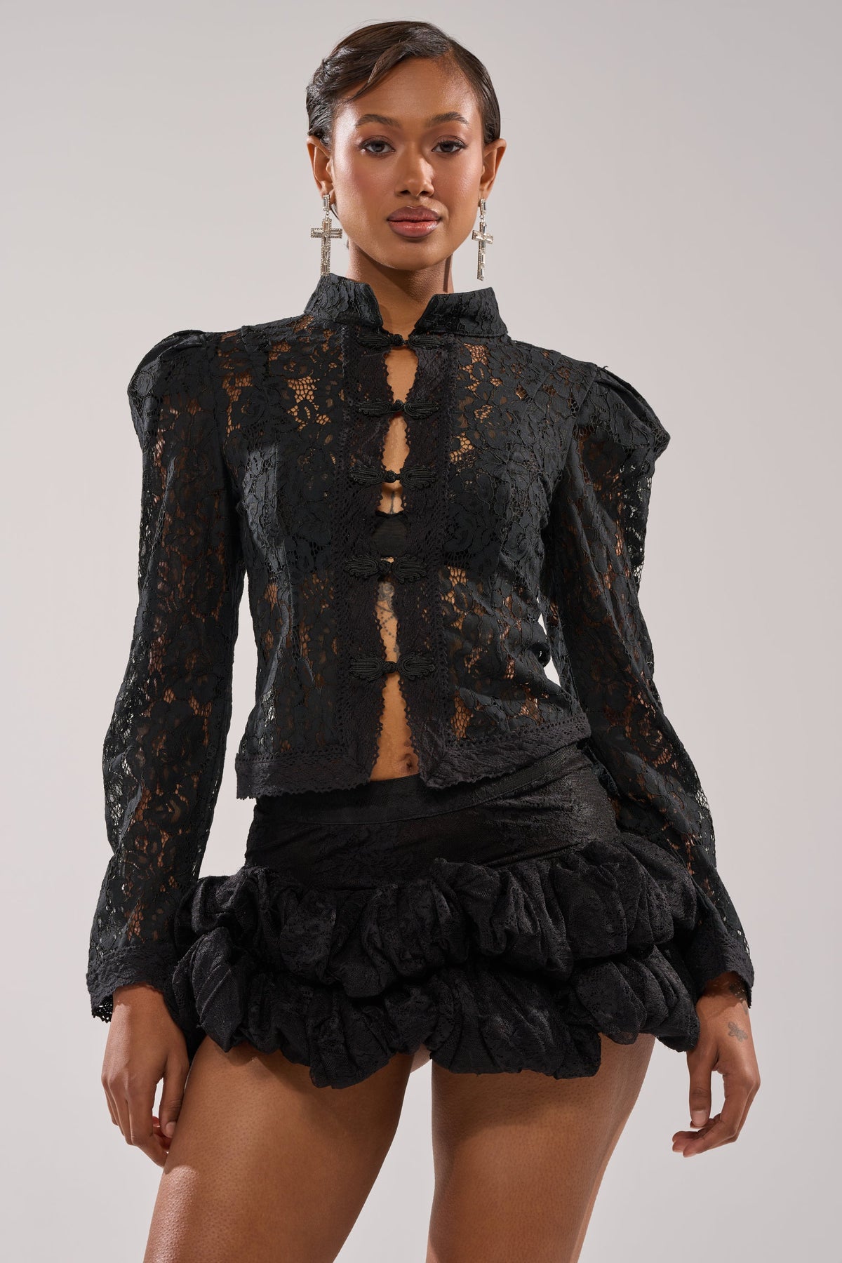 SEXY AS CAN BE LACE BLOUSE