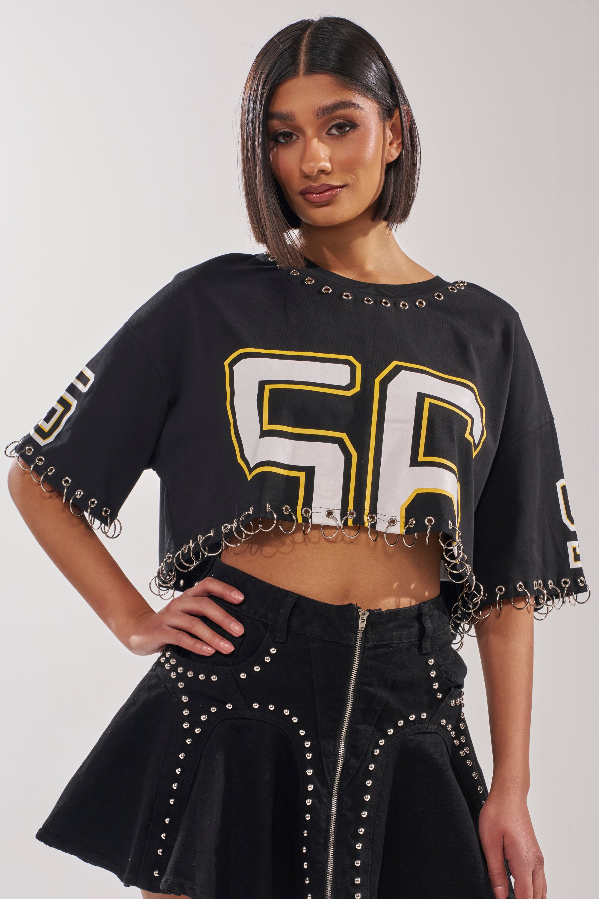 LUCKY ONE CROP TEE