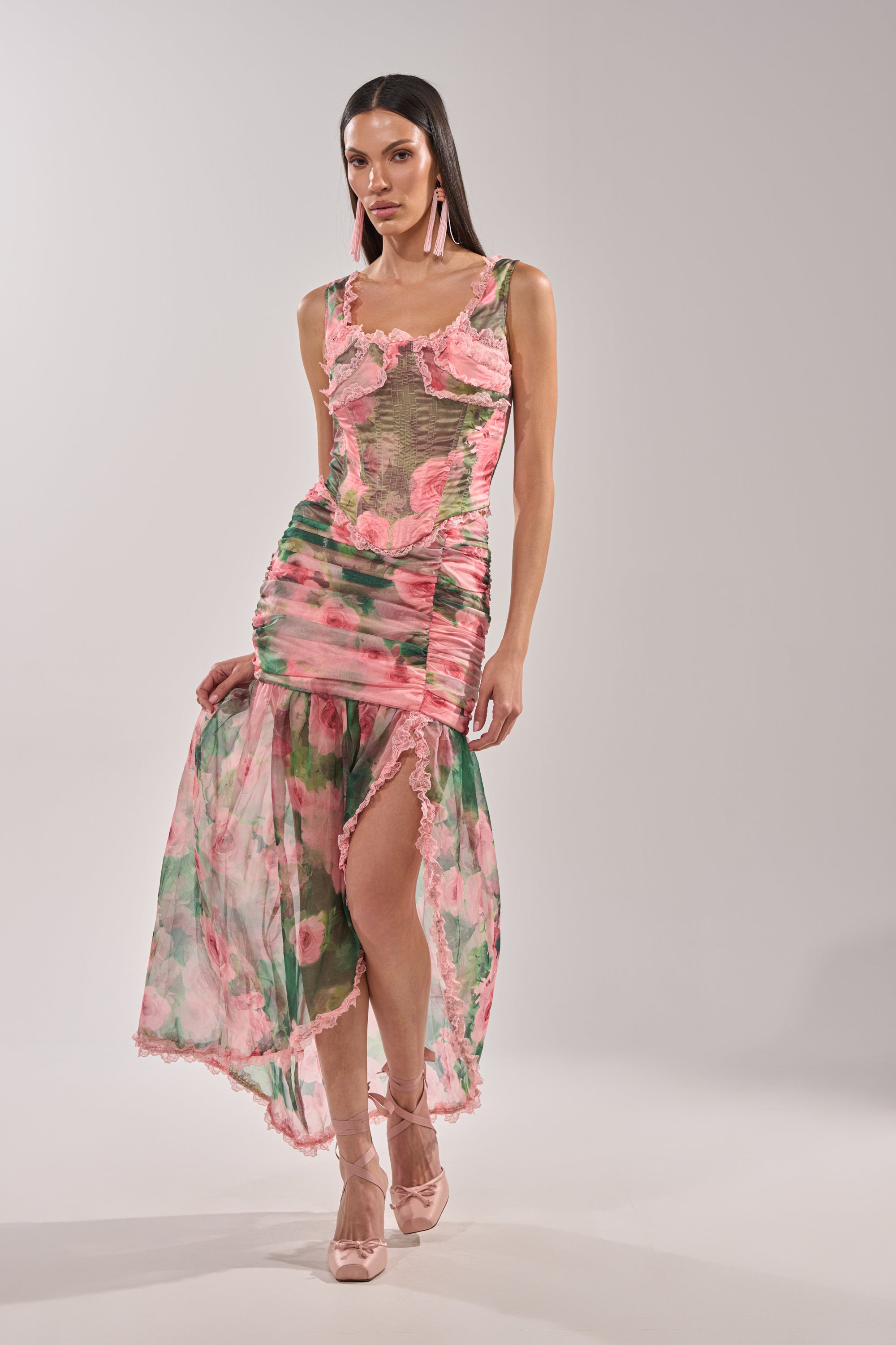 DREAMING FLORAL CORSET