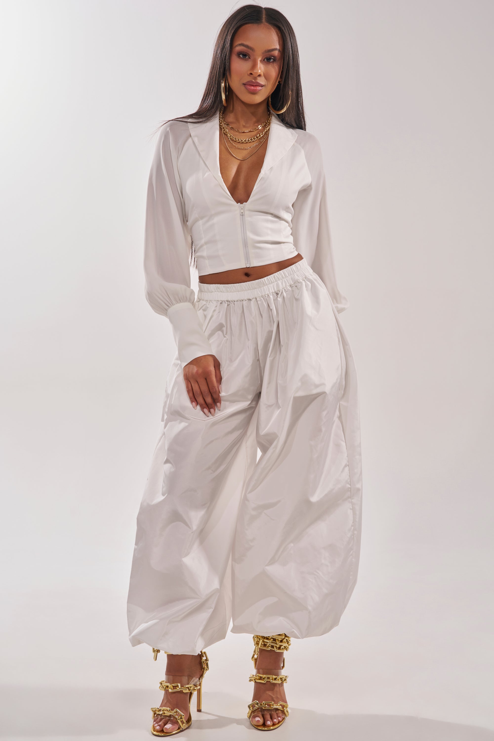 EFFORTLESS CORSET BLOUSE TOP