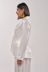IRIS SATIN BLAZER