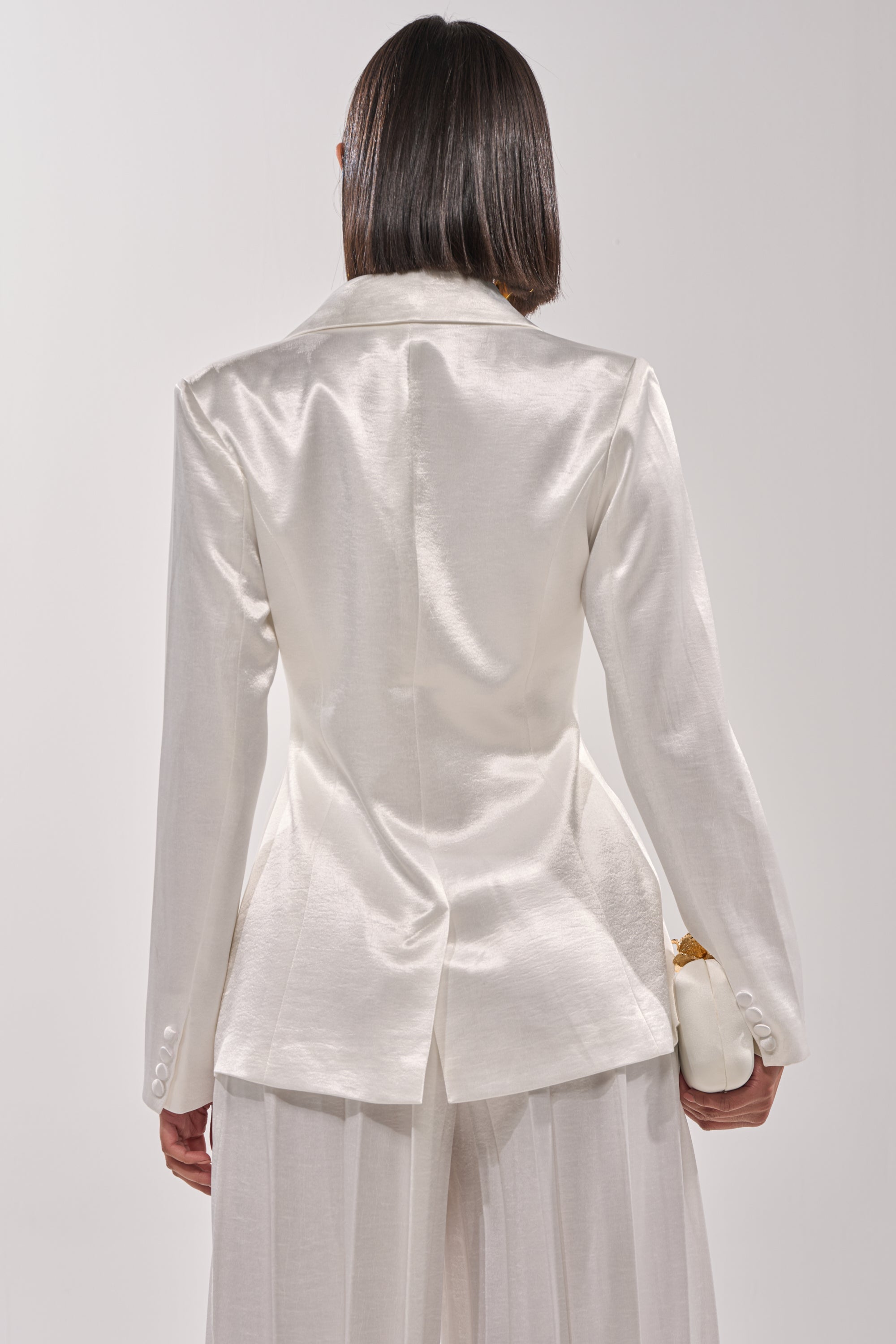IRIS SATIN BLAZER
