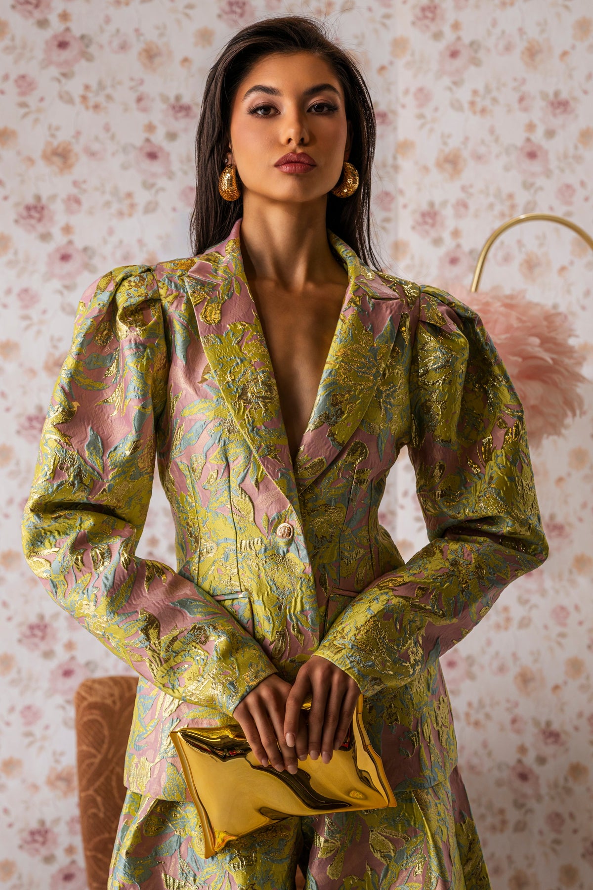LUCY BROCADE BLAZER