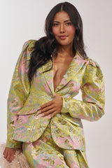 LUCY BROCADE BLAZER