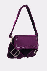 LEILA VELVET PURSE