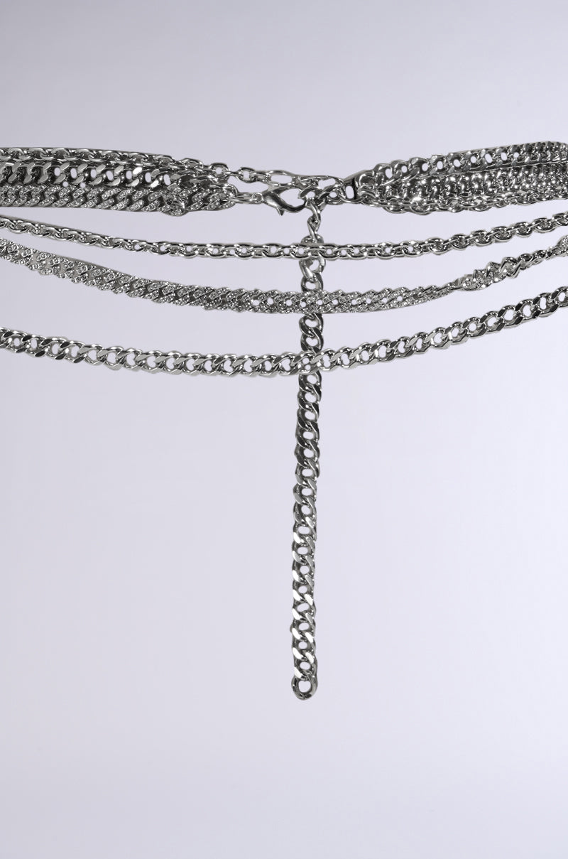 CHAINED TO THE RHYTHM BELT IN SILVER