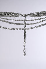 CHAINED TO THE RHYTHM BELT IN SILVER