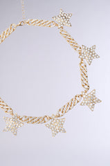 GETTIN' STARSTRUCK NECKLACE IN GOLD
