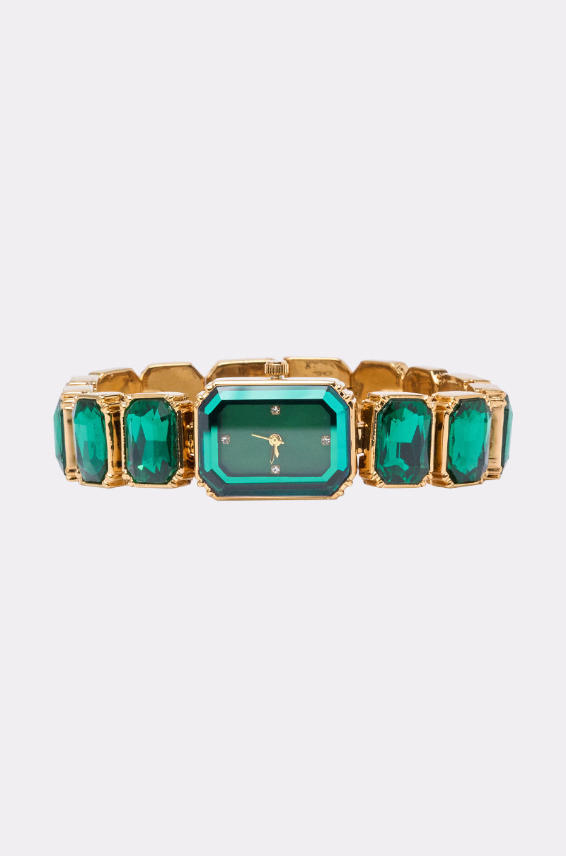 SO GROOVY WATCH IN GREEN