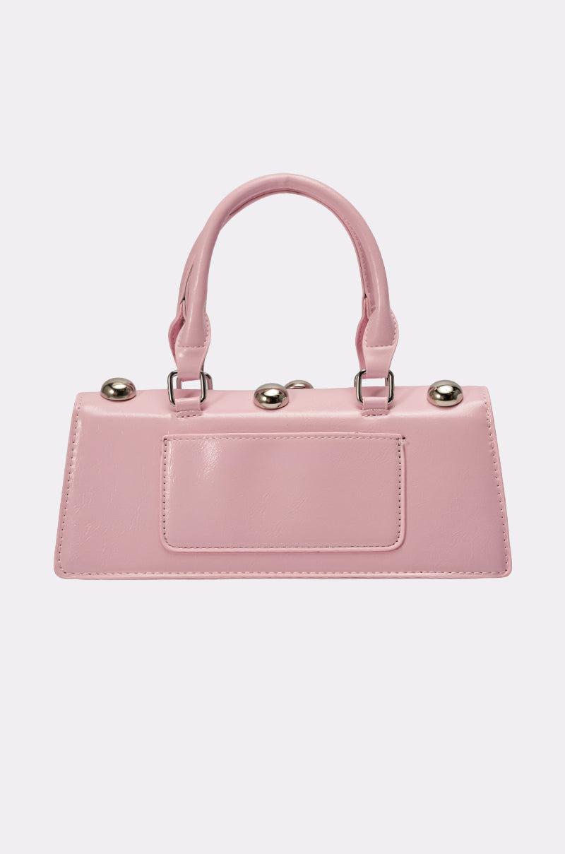 PERRI DOME EMBELLISHED PURSE