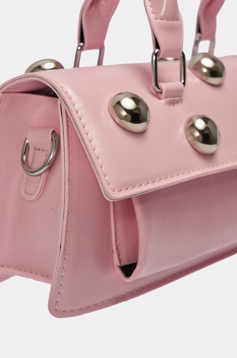PERRI DOME EMBELLISHED PURSE