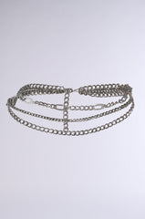 SILVER LINING CHAIN BELT