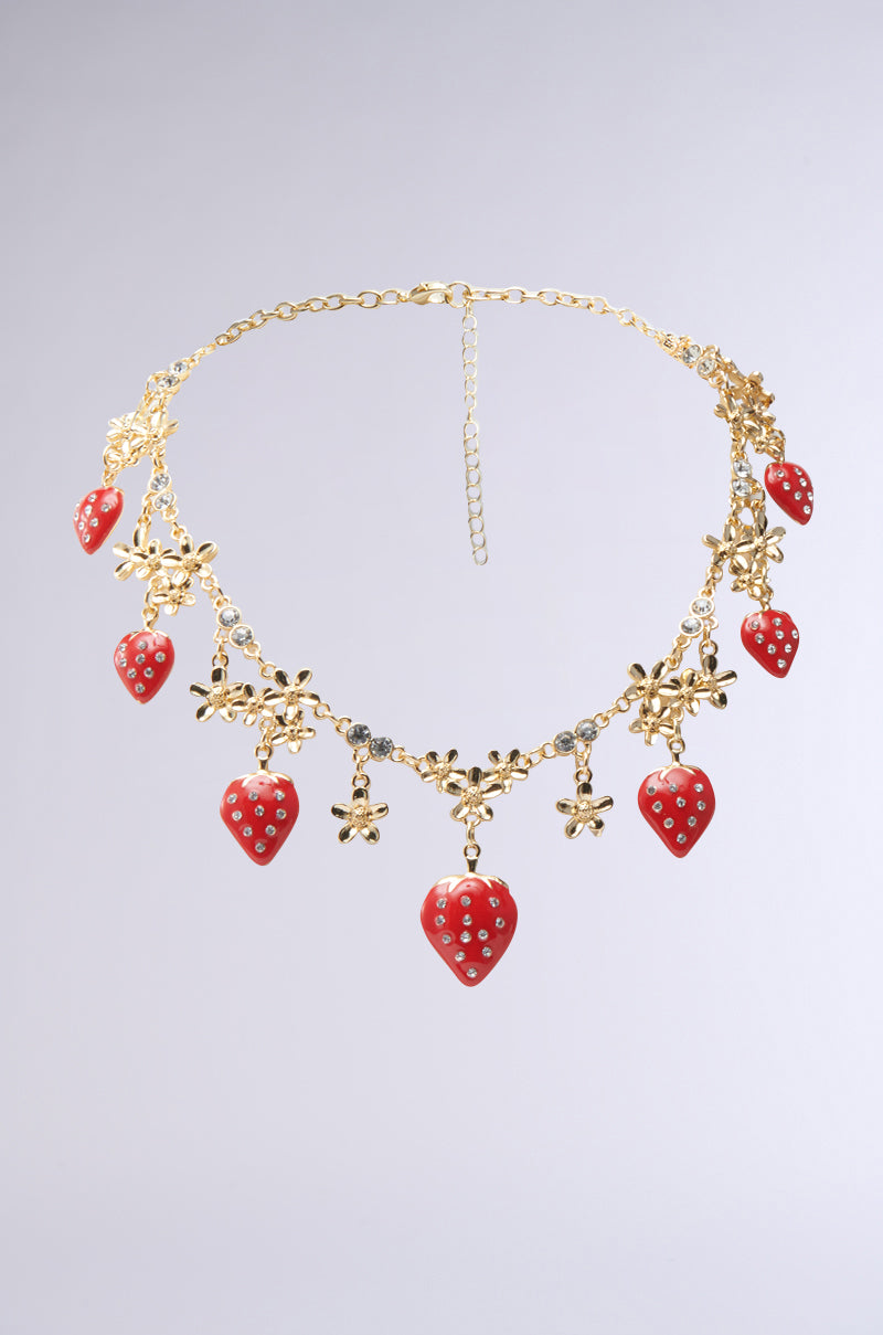 PICK ME RED NECKLACE