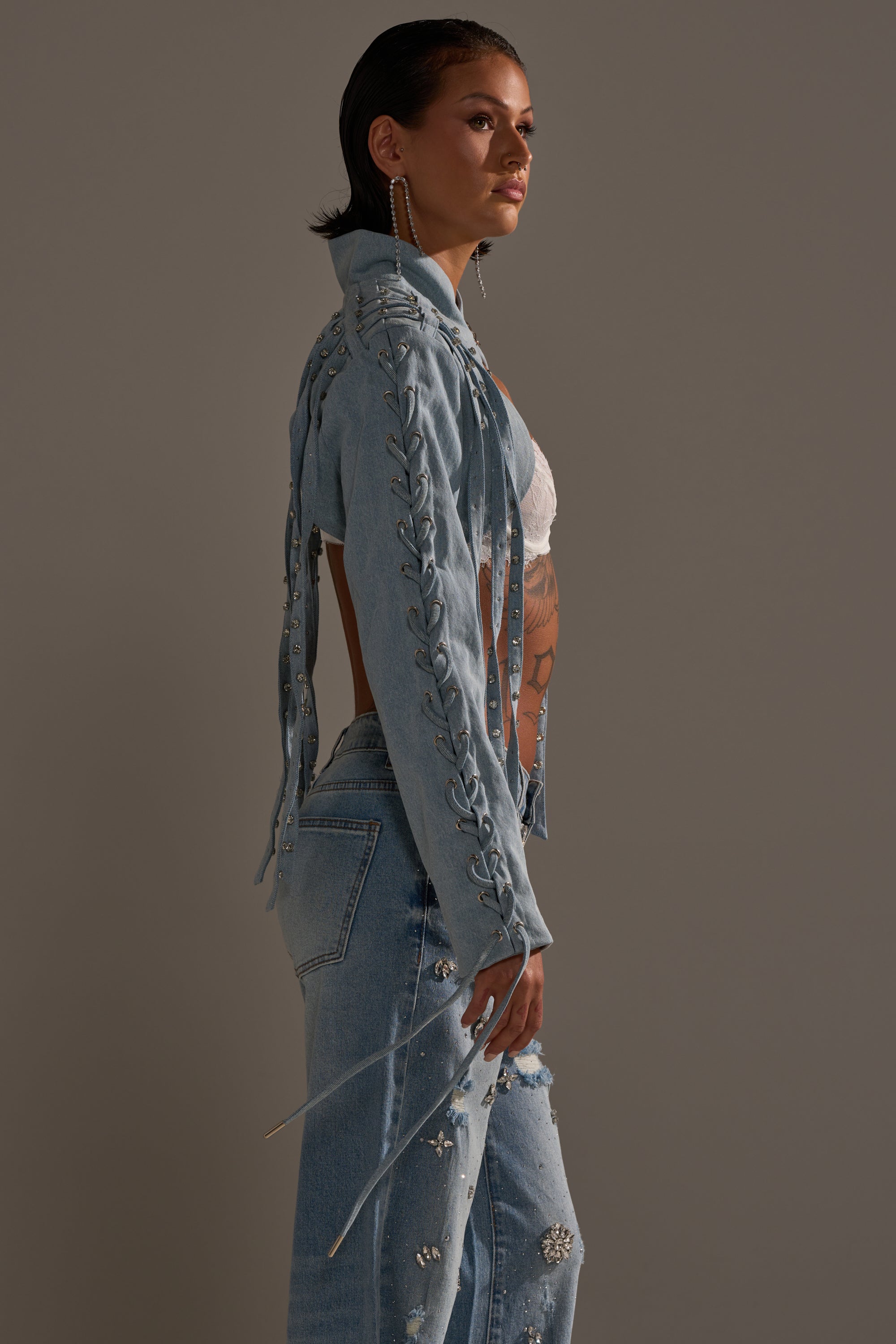 IMPULSIVE DENIM BOLERO