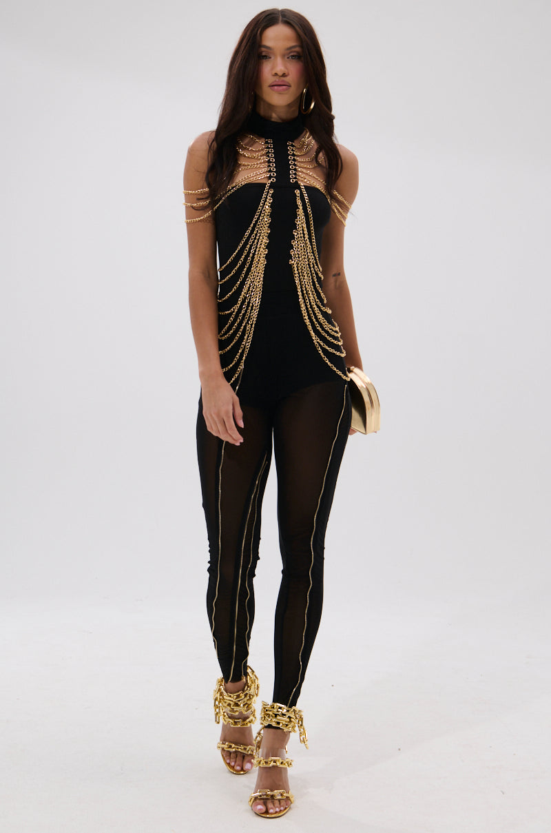 TOO HOT FOR YOU MESH LEGGING