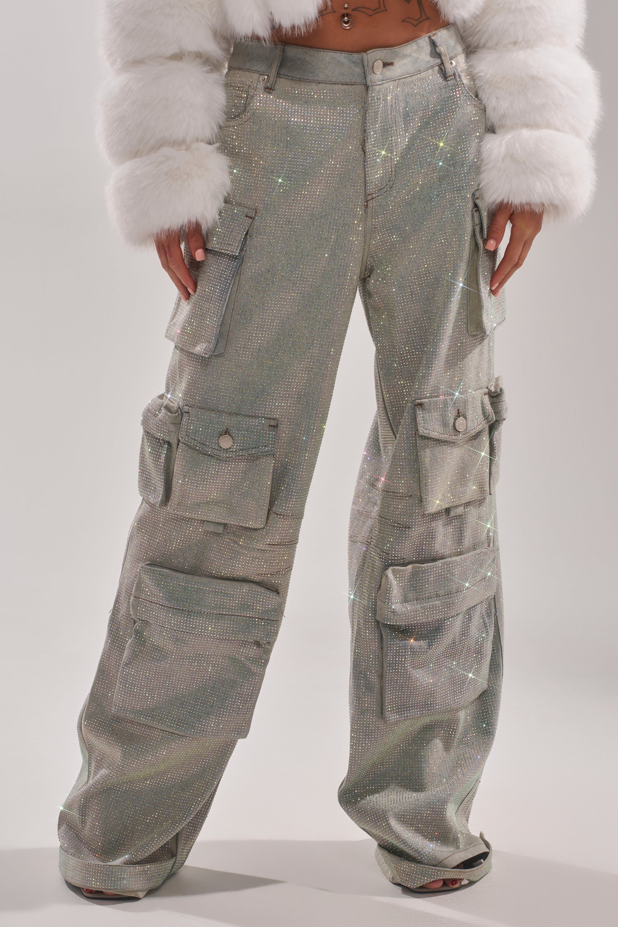 BLING BLING CARGO DENIM