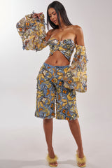 BUTTERFLY EFFECT BERMUDA SHORT