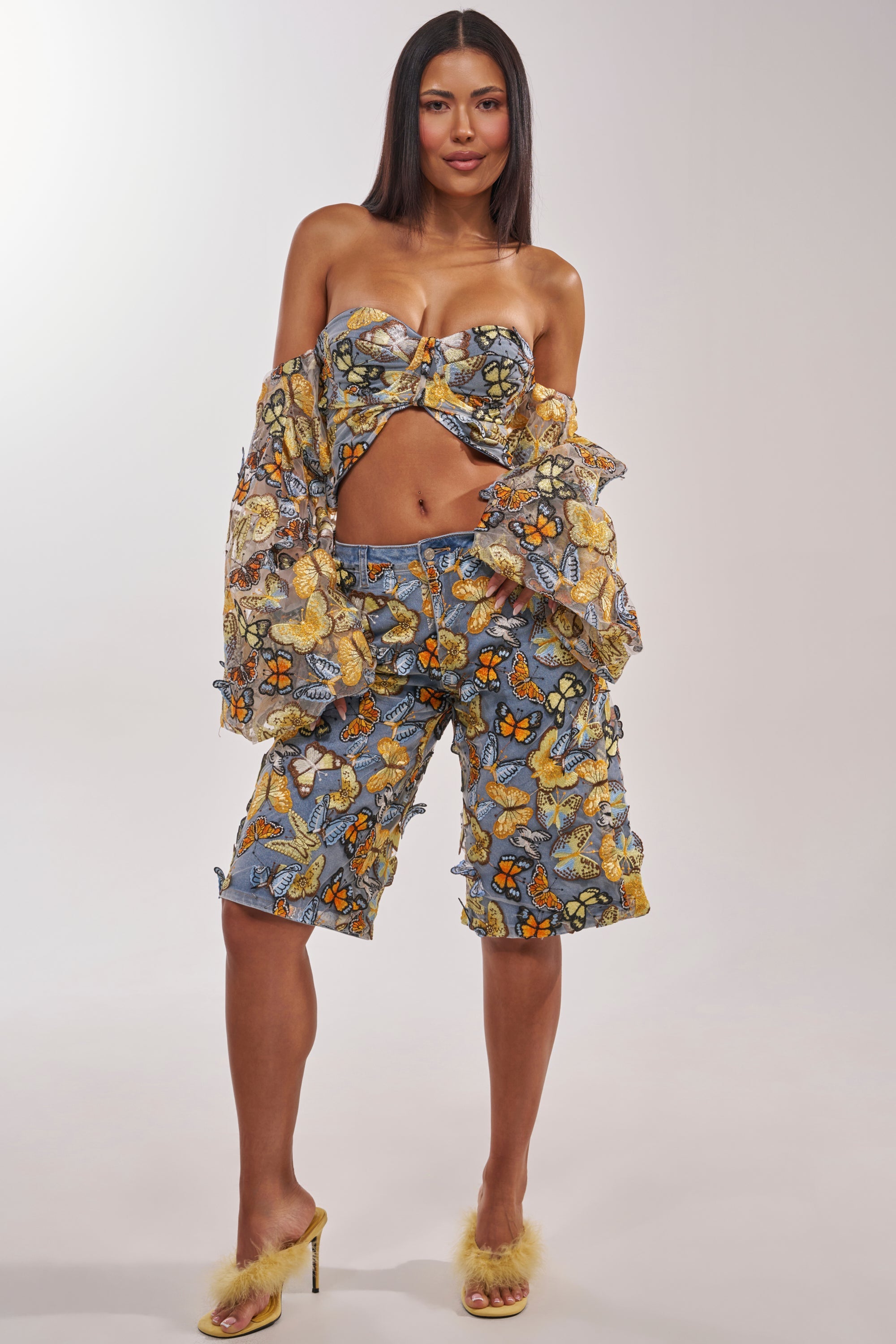 BUTTERFLY EFFECT BERMUDA SHORT