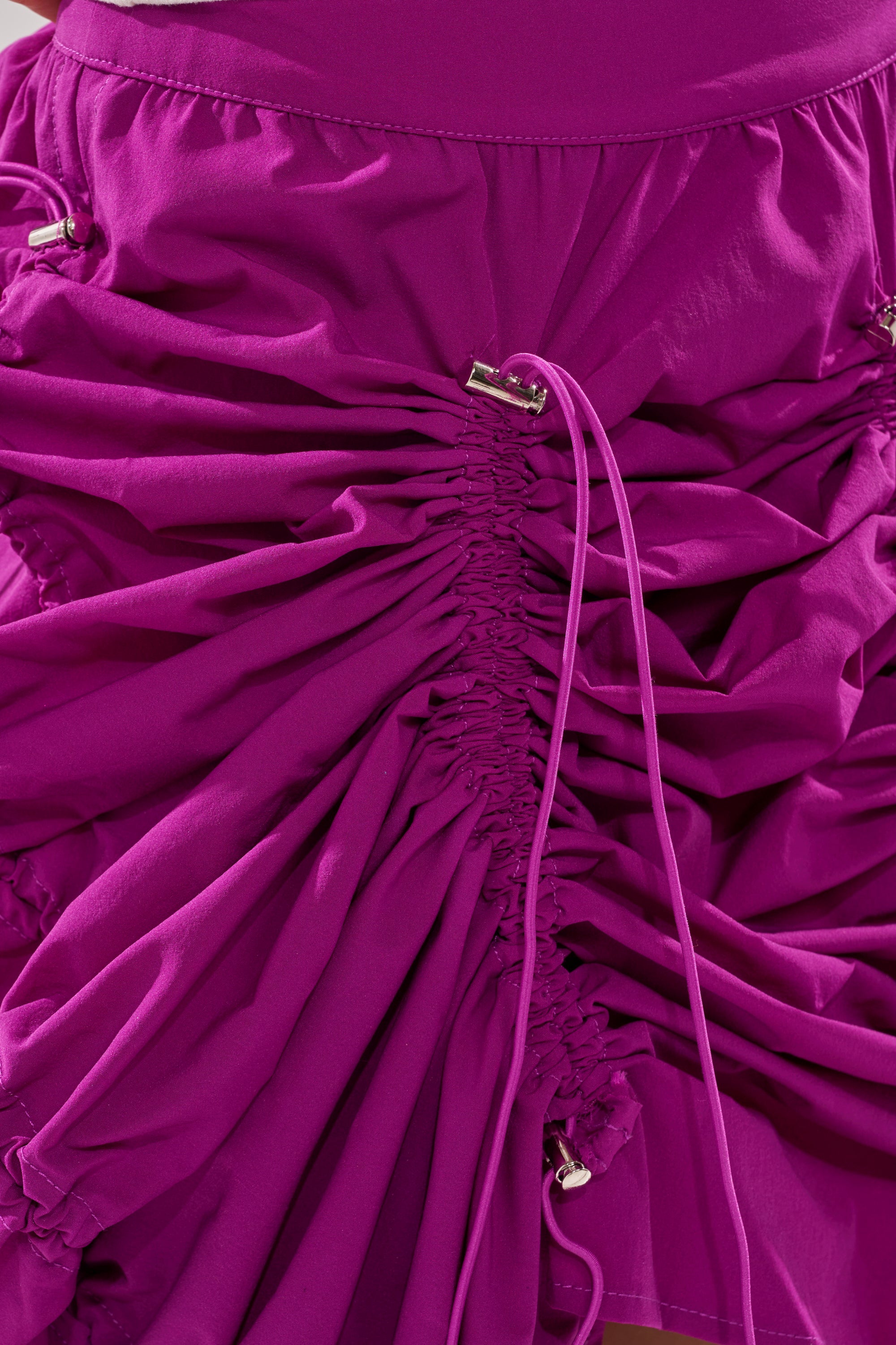 BELLA PARACHUTE MAXI SKIRT IN FUCHSIA