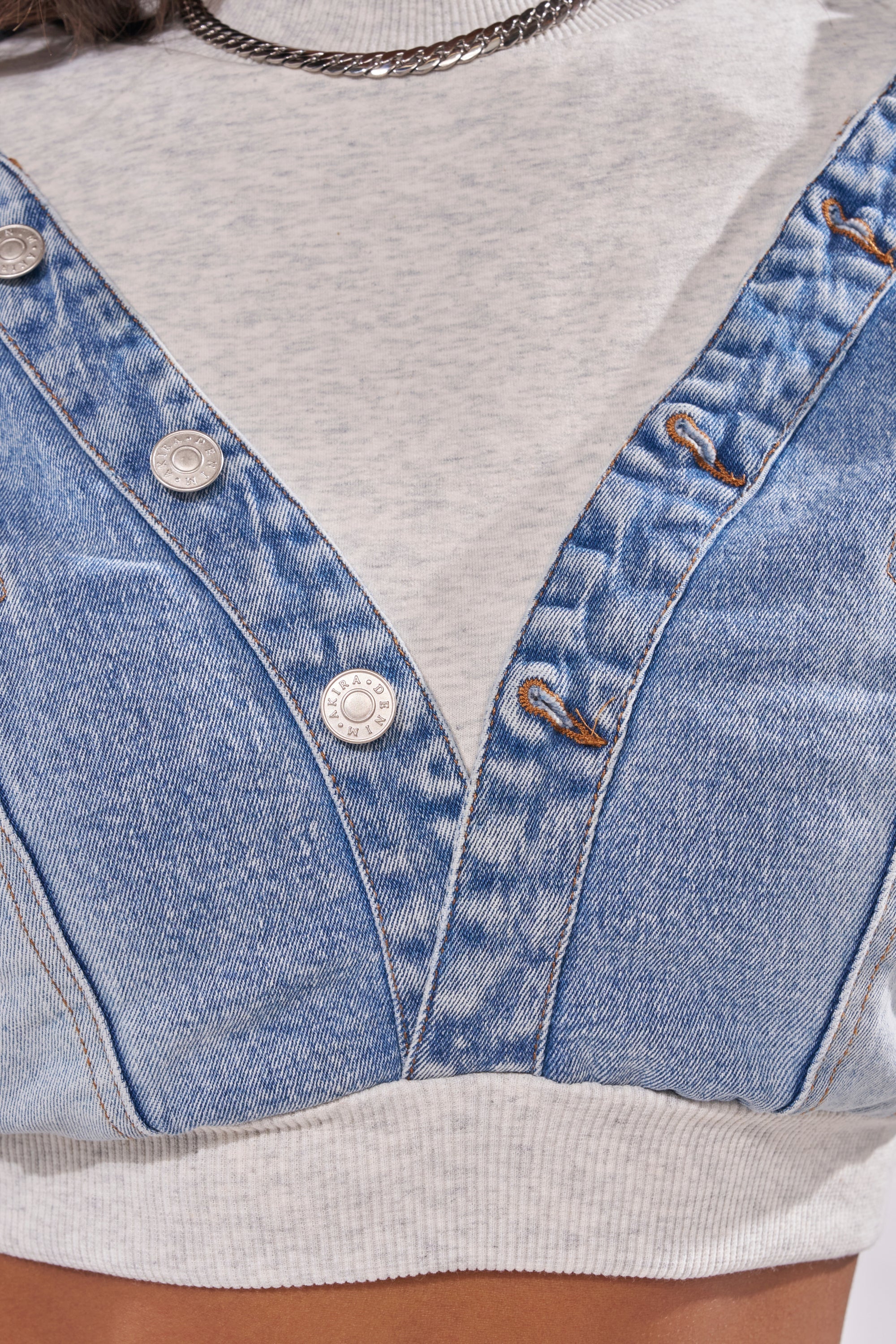 DOUBLE FUN SWEATSHIRT