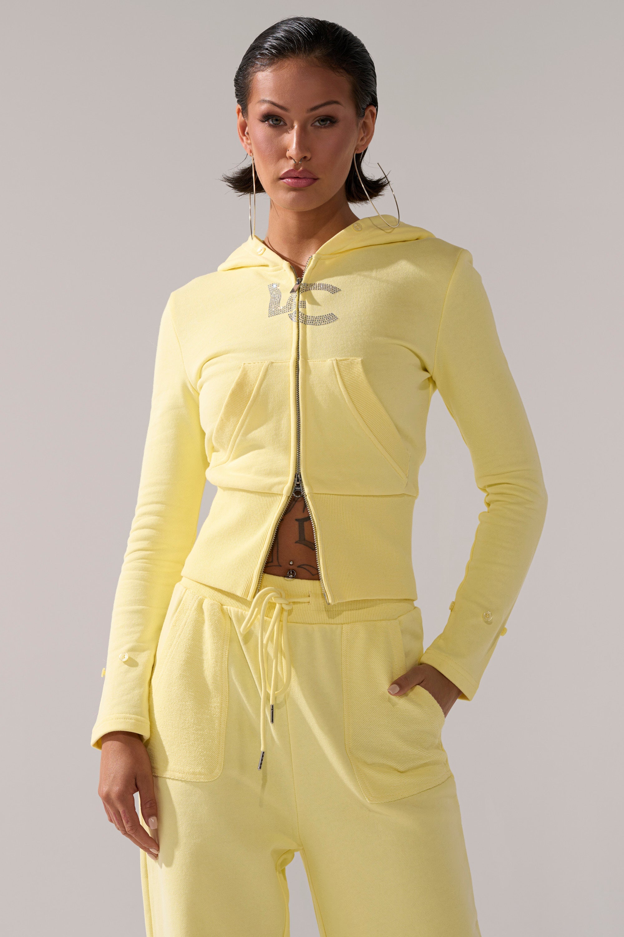 BUTTERFINGER ZIP UP SWEATSHIRT