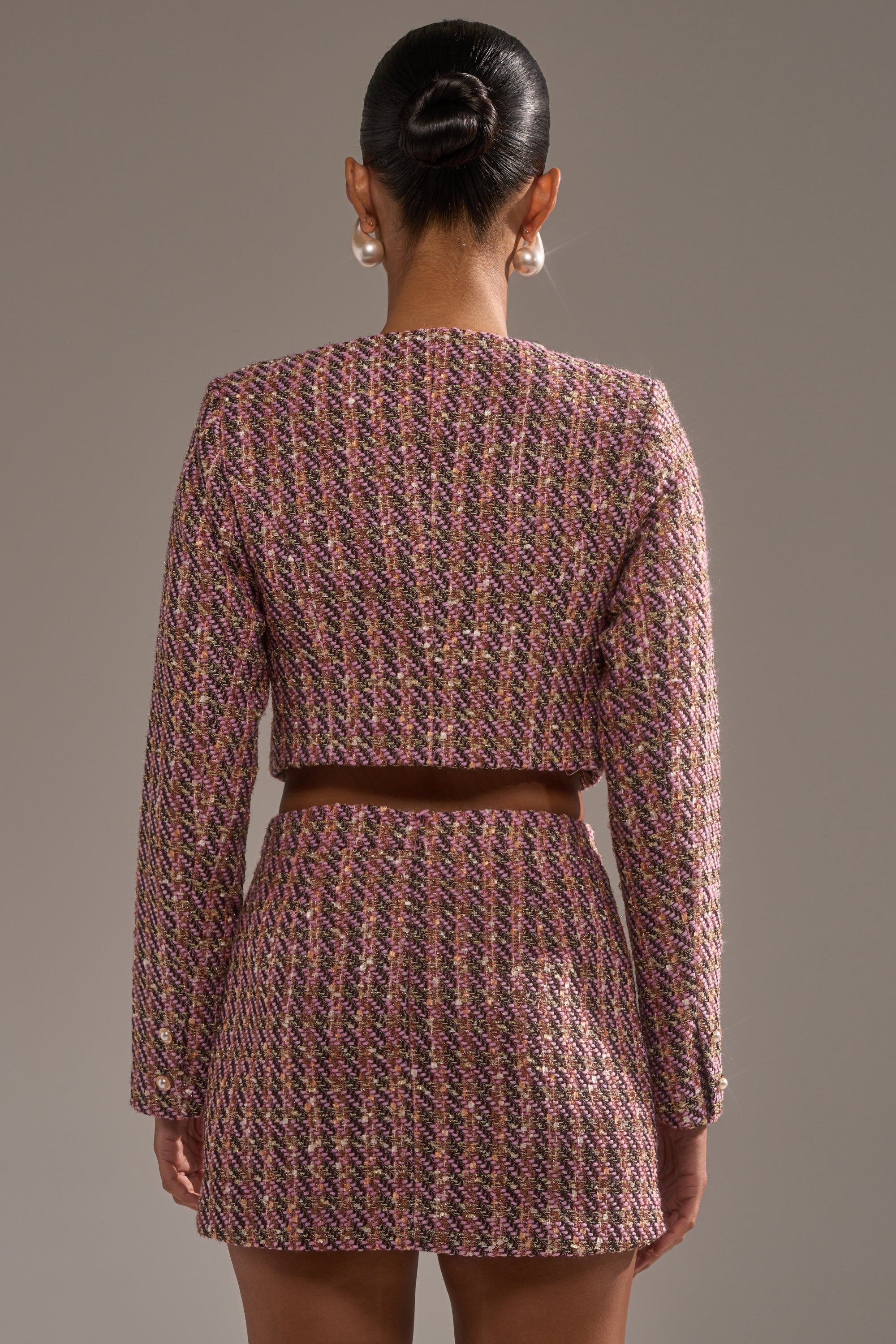 TRUTH OR DARE TWEED BLAZER