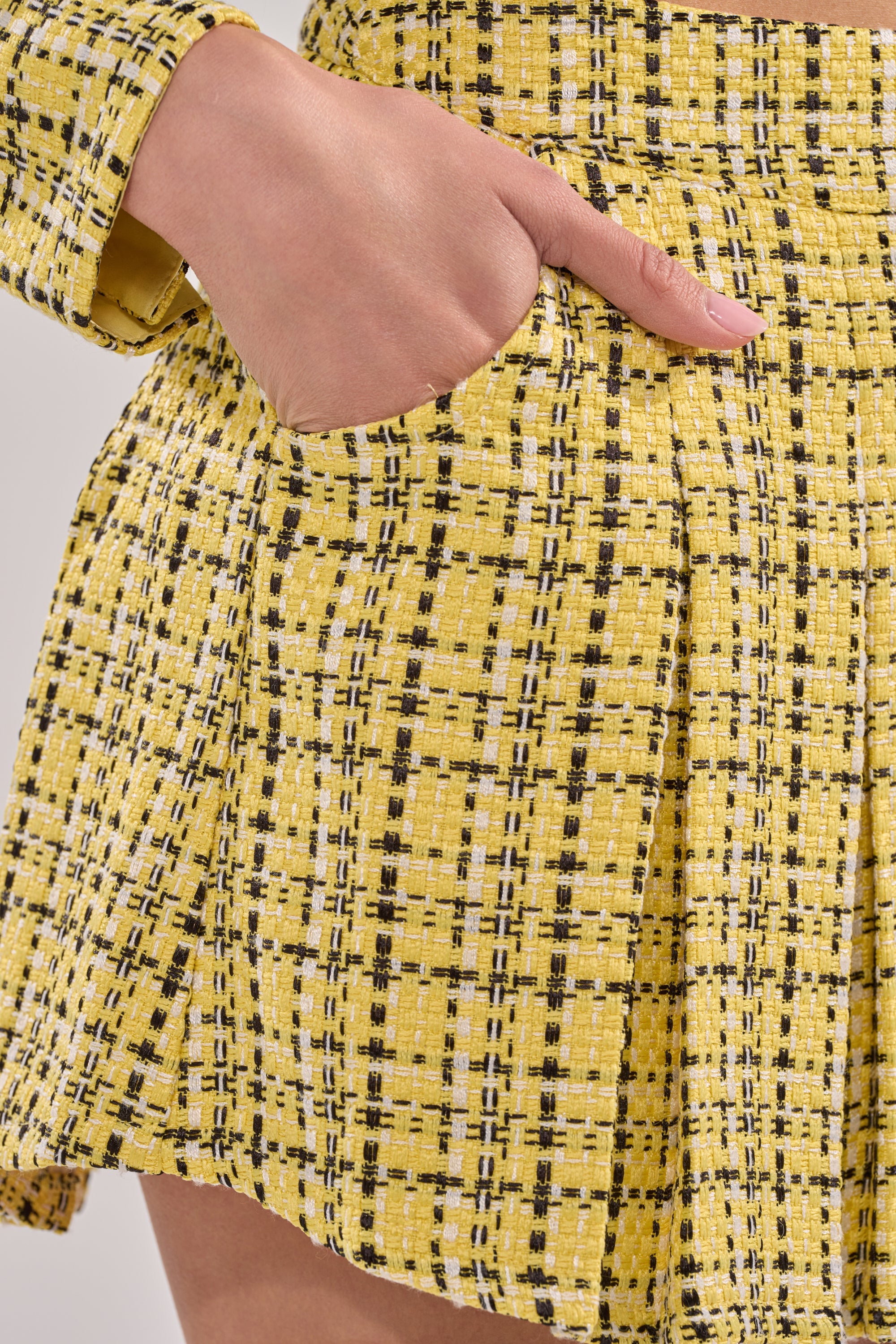 FINN TWEED MINI SKIRT