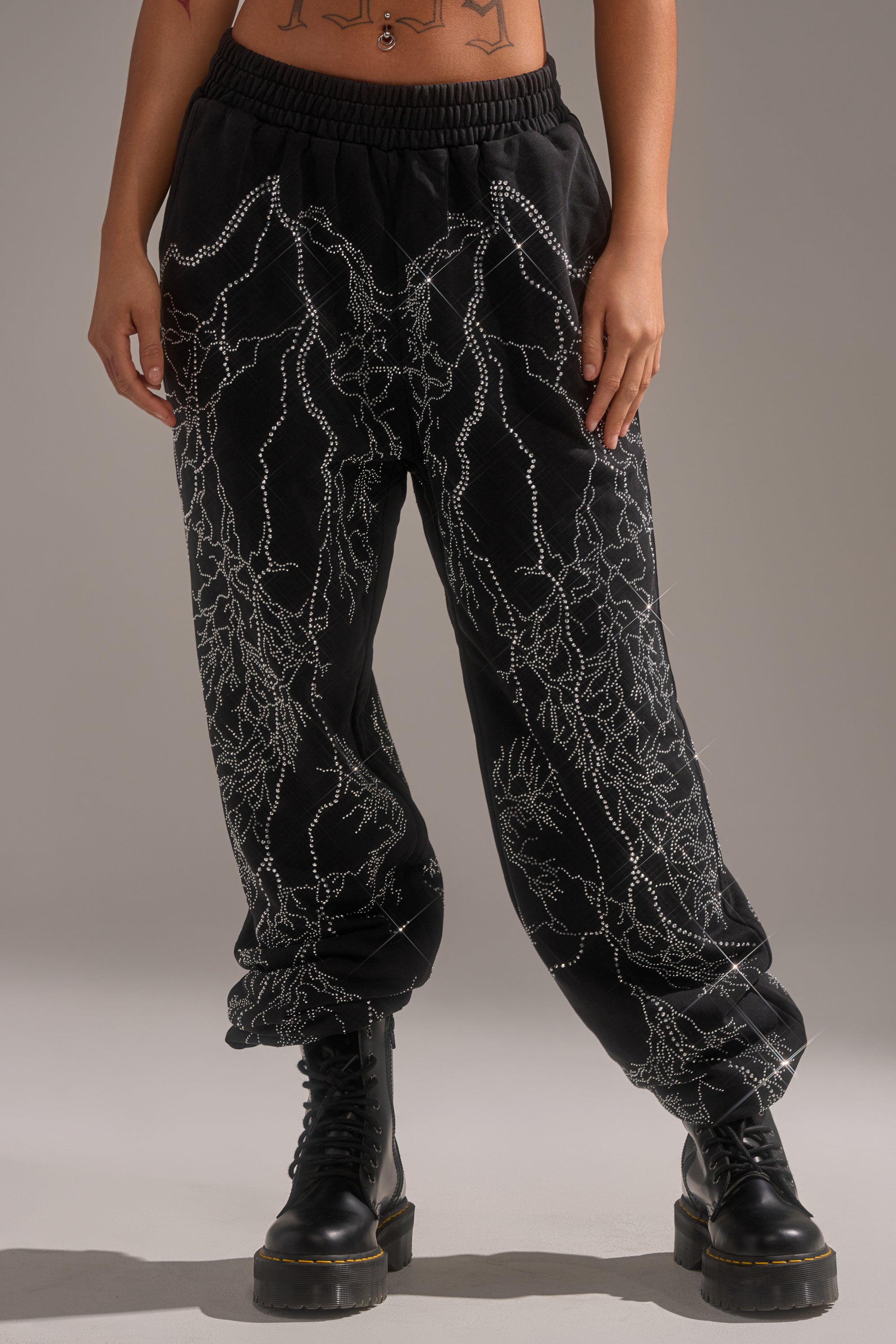 ELECTRIC LOVE RHINESTONE JOGGER