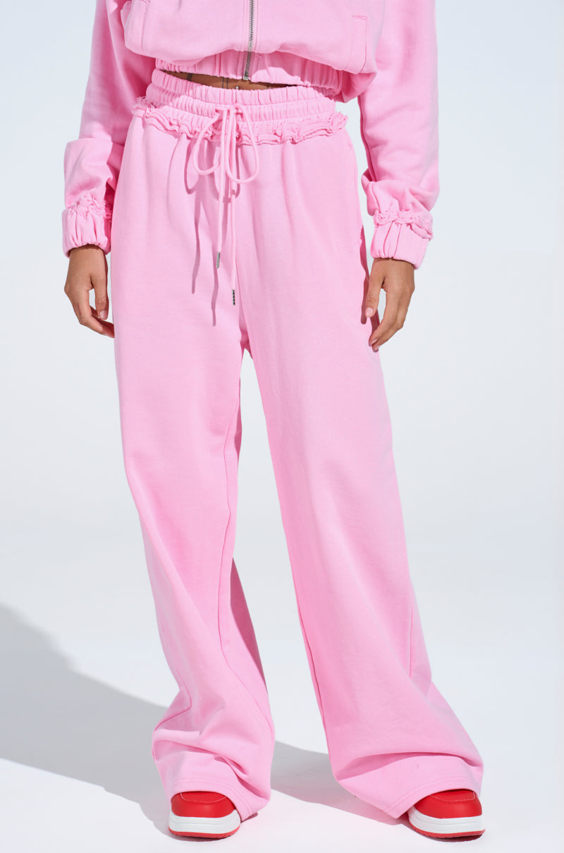HATERS CLUB WIDE LEG JOGGER