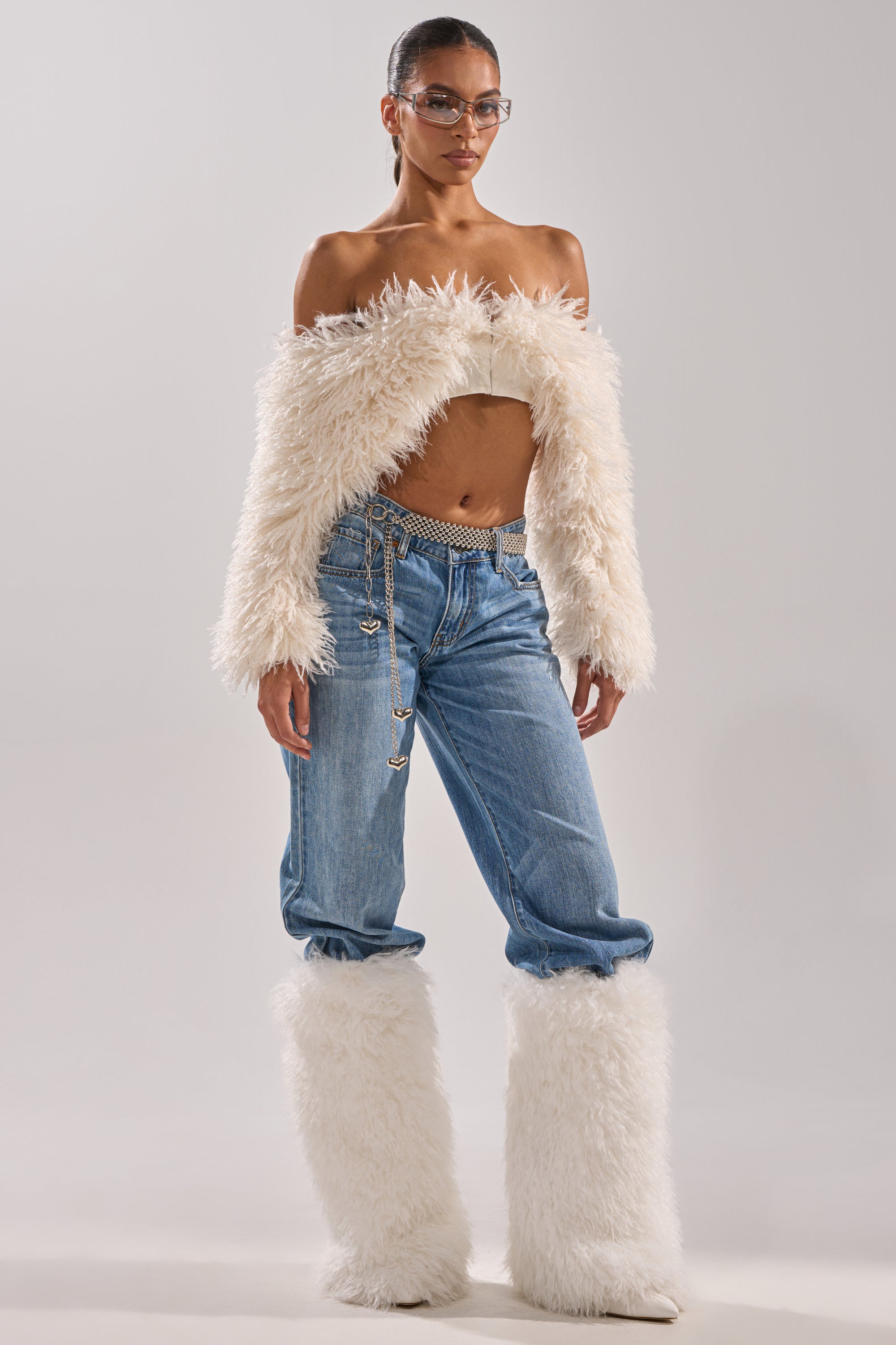 SNOW FUR TOP