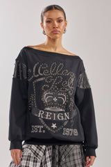 ROYAL OVERSIZED SWEATSHIRT