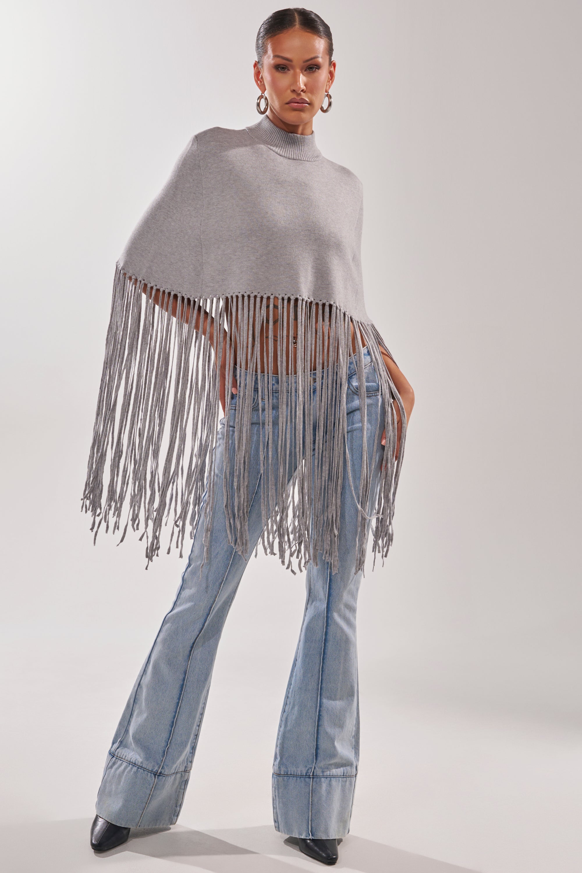 FRINGE FOR DAYS SWEATER