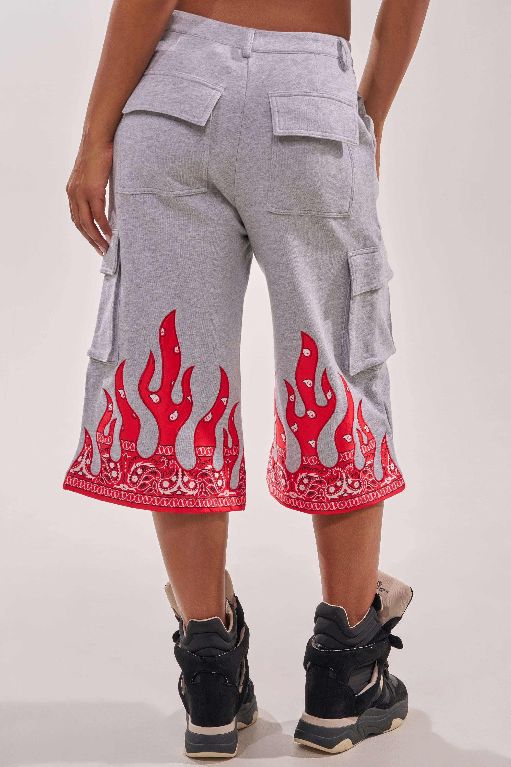 FIRE TO THE FLAMES BERMUDA SHORT