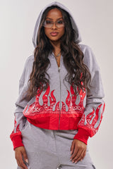 FIRE TO THE FLAMES SWEATSHIRT