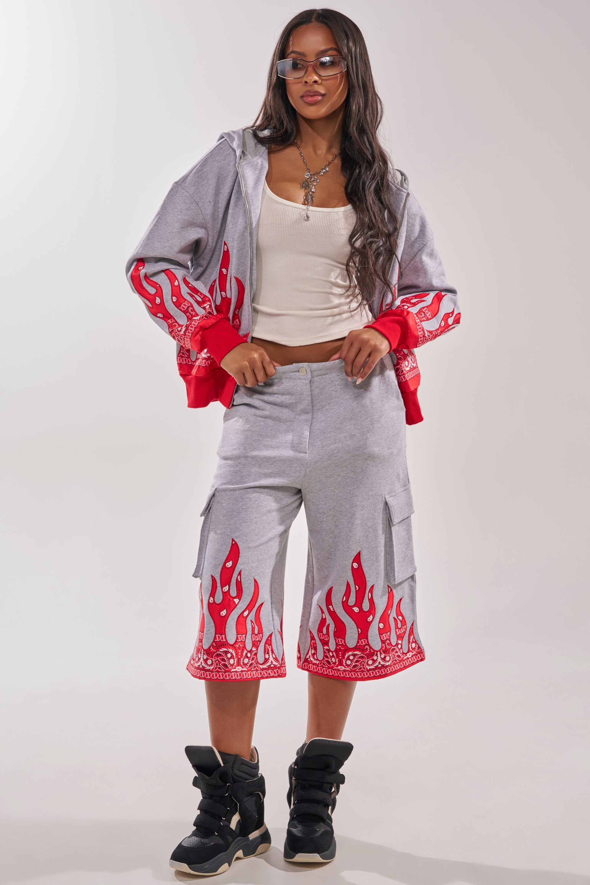 FIRE TO THE FLAMES SWEATSHIRT